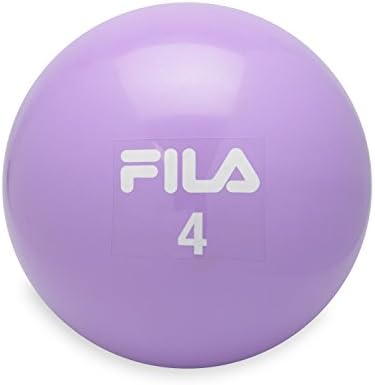 FILA Accessories Weighted Toning Soft Medicine Ball, 4lb