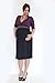 Maternity Tricolour Dress , Office Lonsleeve dress No See Through Fabric (L)