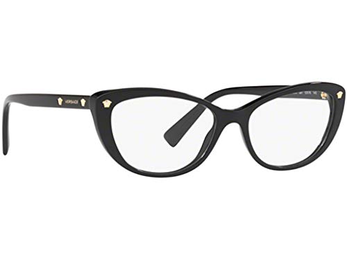 Preisvergleich Produktbild Versace Damen Brillengestelle 0VE3258, Schwarz (Black), 53