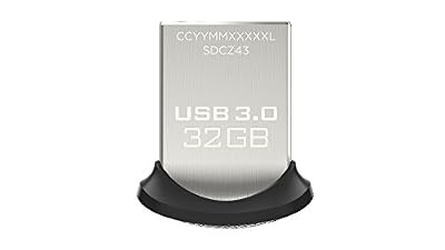 SanDisk Clé USB 3.0 Sandisk Ultra Fit 32 Go Allant jusqu'à 150 Mo/s