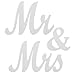 Produktbild Qing'T'anger Mr and Mrs Sign Sweetheart Wedding Signs Wooden Letters for Wedding Decoration