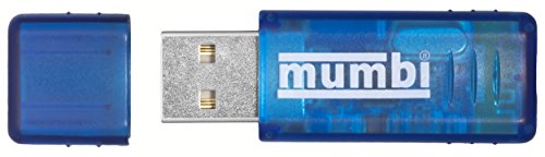 mumbi Mini Bluetooth Dongle Mini USB-Adapter Class2 EDR V2.0 50m – Windows 7 / XP / Vista / 2000 - 2