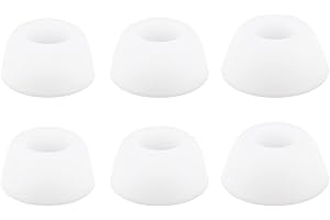 SG STORE 3 pary silikonowych końcówek dousznych kompatybilnych z Huawei FreeBuds Pro, miękkie końcówki do uszu, zatyczki do uszu, zatyczki do uszu, L/M/S, 1 para w każdym rozmiarze, białe