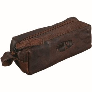 Preisvergleich Produktbild Pride&Soul Schlamperrolle 20x7x8cm Leder braun