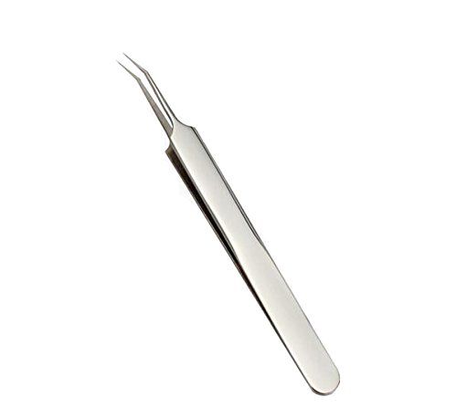Silver Professional Remove Blackheads Tweezers Stainless Steel