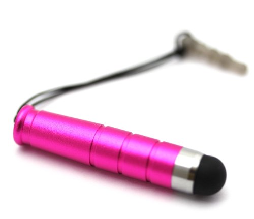 Touchstift Stylus für alle Smartphone / Iphone / Tablet Pc Eingabestift für iPad, iPhone, iPod, Galaxy Tab, Galaxy S2 S3 etc. (Pink)