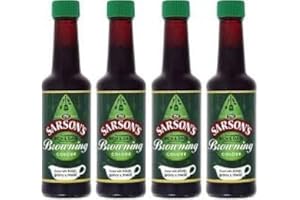 GHARANA SWAAD KA KHAZAANA Sarson's Gravy Browning 150ml(Pack of 4) | Rich & Dark | Perfact For Soup,Gravy & Meat | Authentic Flavor Enhancer | Ideal for roast dinners, stews, casseroles