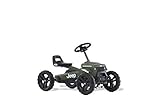 Medidas de los Coches de pedales Jeep Buzzy Sahara Medidas kart: 83 cm (largo)x 49 cm (ancho) x 50 cm (alto) Caja de 46 x 50 x 25 cm Peso: 7.5 kg Peso máximo recomendado del usuario 30 kg Altura mínima usuario: 80 cm Altura máxima usuario: 120 cm