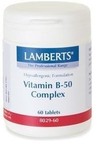Lamberts Vitamin B-50 Complex QTY 60 Tablets