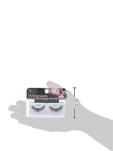 Ardell Invisibands Lashes Glamour Wispies Black - 2