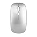 Produktbild Fcostume M80 2.4G Kabellose Lademaus Ultradünne Silent Mute Office Notebook Mäuse (Silber)