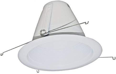 Cone Stepped Baffle White for 6 Recessed Can by AH Lighting