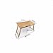 Produktbild KHSKX Bett-Computer-Schreibtisch, Falten faul mobile Computer-Schreibtisch, Notebook kleiner Schreibtisch, Hubtisch Schüler lernen,C