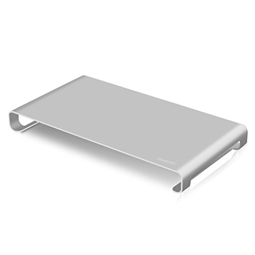 Suaoki IPS-Z05B Aluminum Monitor / Notebook Ständer Schreibtischregal für PC, iMacs, Macbooks und Laptop Silber - 7
