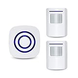 sensor movimiento inalambrico para casa negocio oficina Aplicaciones: alerta camino de entrada, alarma robo, alarma callejón, detectores bicho, alarma de coche (interior), monitor de almacén, cuarto de suministros de alarma, garaje y cuarto de herramientas de monitorización, los sensores buzón, puerta principal o de detección de pasarela.