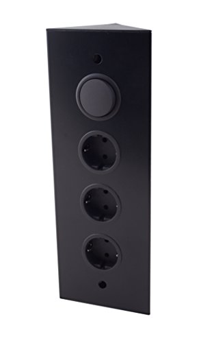 Preisvergleich Produktbild Thebo 17598 / 320 Energie-Ecksäule STS 3007 / 320 schwarz