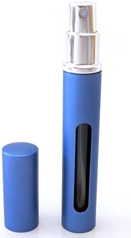 Perfume Aftershave 6ml Atomiser Atomizer Bottle- Travel Refillable Spray (Blue)