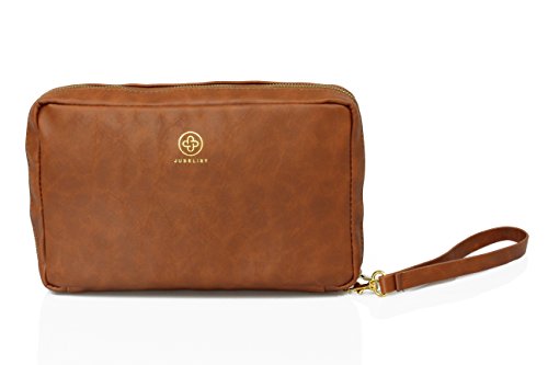 JUBELIST kids Wickeltasche ZOE ★ Wickel-Clutch für unterwegs ★ Windeltasche Designer Handtasche für Wickelzubehör - 8