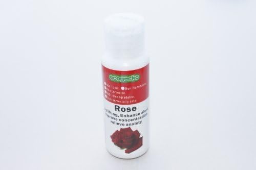 EcoGecko Therapeutic Fragrant Aroma Oil (100 ml) for Water Based Air Purifier Revitalizer Air Freshener, Rose by EcoGecko