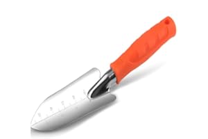 FINPAN Pflanzkelle, Länge 27,5 cm,Arbeitsbreite 7,0 cm, Rostfreier Stahlkopf/Kunststoff- Griff 2210001-1