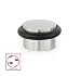 Produktbild EVI Herrajes 040140AM I-140 Door Stop, selbstklebend, Finish matt Inox (Edelstahl), schwarz