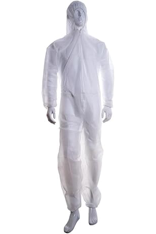 Buzo Mono Desechable Mono Desechable Con Capucha Talla L