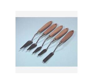 Preisvergleich Produktbild Jakar Edelstahl Holzgriff Spachtel Set