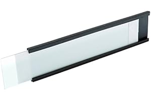 Brinox b42305 N – Etichetta magnetica, 10 cm colore: nero