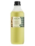 Sweet Almond Oil - 100% Pure - 1 Litre by Naissance