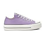 converse turnschuhe herren  Converse Chuck Taylor All Star Lift Damen Turnschuhe Canvas Sneaker Sportschuhe mit Cultz Aufkleber Violett 38