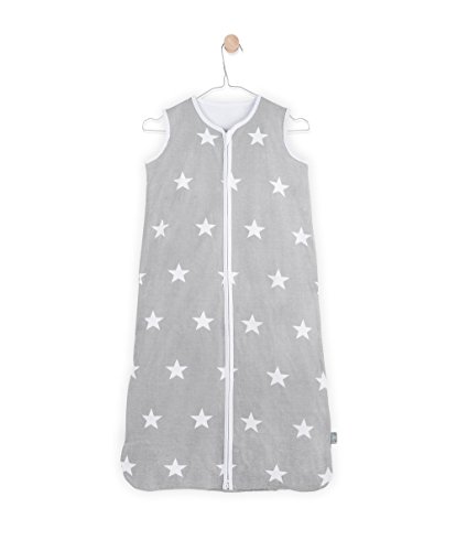 Jollein Little Star 049 516 Little Star 514-511-64966 Summer Jersey Sleeping Bag 90 cm Grey