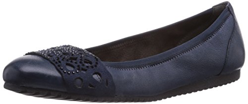 Tamaris Womens 22102 Closed ballerinas Blue Blau (Navy 805) Size: 5
