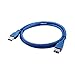 Produktbild Romote USB 3.0 Verlängerungskabel Superspeed Extender-Stecker-Adapter Drahtkabelstecker-Buchse für Datenübertragung-Synchronisierungs-Gebühren Blau