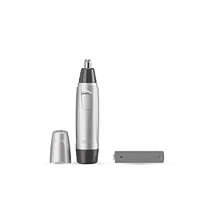 Braun Ear and Nose Hair Trimmer For Men, Precise and Safe Hair Removal, Fully Washable, EN10, Silver - Image 5