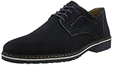 Anlass: Business Rieker Herren 16501-14 Obermaterial Leder Derby, Blau (Pazifik 14), 41 EU