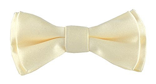 Preisvergleich Produktbild Baby Jungen Kinderfliege Fliege Satin Elegant (Creme) Ecru