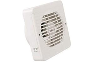 Manrose NVF150T 25W 150mm / 6 inch Timer Model Extractor Fan - White.