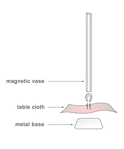 Peleg-Design PE543 Business Magnetic Vase 5er-Set silber - 3