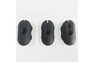 SCOOTISFACTION Tapa de goma negra de repuesto para Xiaomi M365/Pro/1S/Pro 2/Essential Electric Scooter