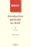 Introduction générale au droit