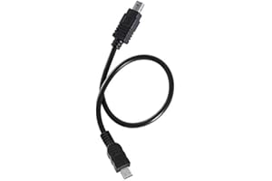 Cable - Câble N3 - Pour module GPS vers appareil photo reflex numérique Nikon - Compatible avec Opteka, Micnova, P-Franken - Longueur : environ 30 cm