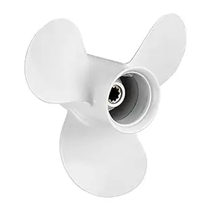 Jason Marine 9 7/8 x 11 1/4-F OEM Aluminum Outboard Moto Propeller fit Yamaha Engines 20-30hp, for Yamaha F25/20HP/25hp/30hp,Ref No. 664-45947-01-EL, 10 Tooth Spline, RH