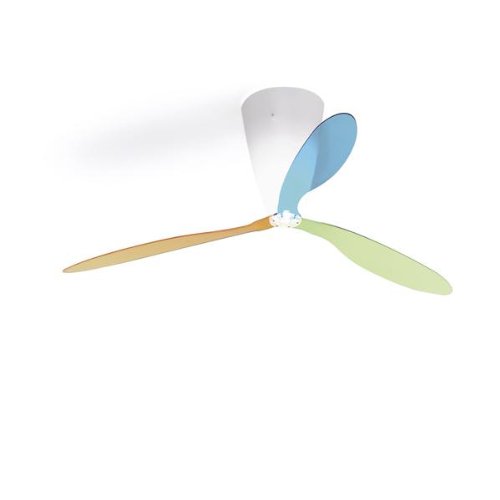 Preisvergleich Produktbild Luceplan Blow inklusive Flügelset und Fernbedienung, mehrfarbig 1D2800000002+1D280P000088+1D280R000000