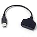 Produktbild USB 3.0 bis 2.5"SATA Converter III-Festplattenadapterkabel USP-SATA zu USB 3.0 Externer Konverter und Kabel