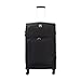 Produktbild Trendyshop365 - Nylon Reisekoffer Trolley - Malaga Weichschalenkoffer 92 Liter Volumen - Koffer Schwarz Weichschale in L