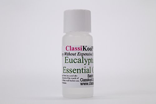 10ml Classikool Eucalyptus Oil 100% Pure Essential Aromatherapy Massage Add to Carrier