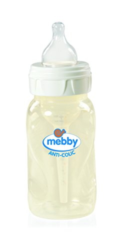 Preisvergleich Produktbild Mebby 92615. Step 1 + 2 Fläschchen mit System-Kolik