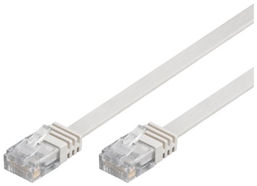 Wentronic CAT5e Netzwerkkabel (2x RJ45, 3m) weiß