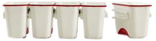 Lekue Portion Saver, 3.5-Ounce, Set of 4