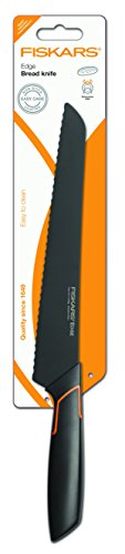 Fiskars Brotmesser, Modernes Design, Gesamtlänge: 35 cm, Qualitätsstahl/Kunststoff, Edge, 1003093 - 5